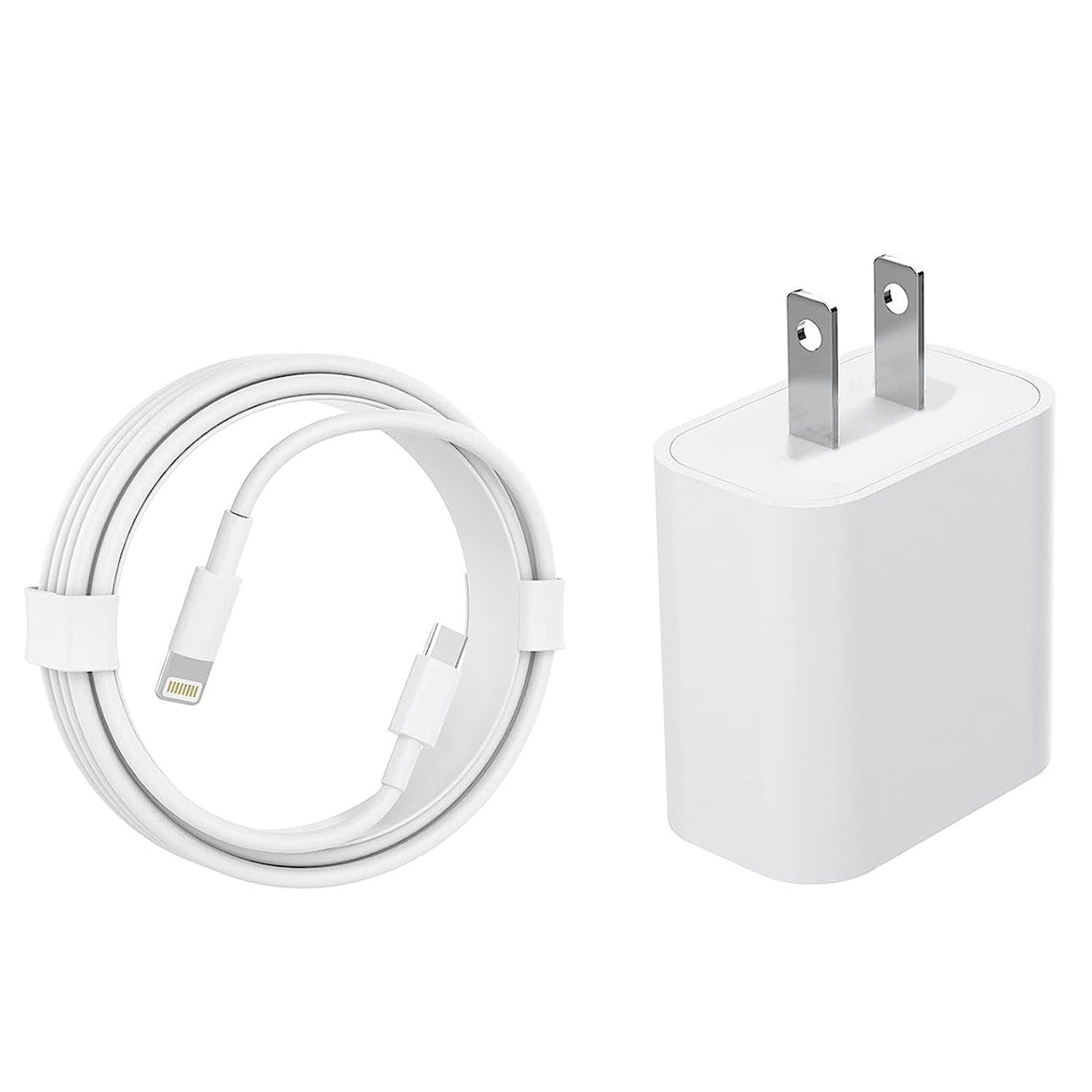 2024 20W USB-C Fast Charger PD Adapter Cable For iPhone 14/13/12/11 XR Pro iPad