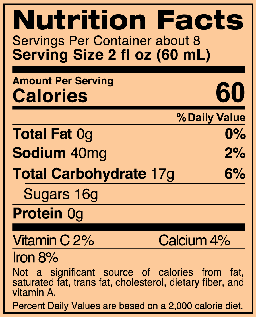 Citrus Agave Mixer - 16oz